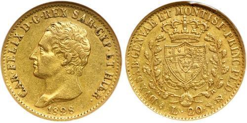 20 Lira Italia / Italian city-states Oro 