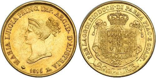 20 Lira Italian city-states Oro 