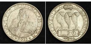 20 Lira San Marino (301 - ) Silber 