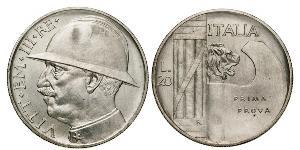 20 Lira 意大利王國 (1861-1946)  Vittorio Emanuele III (1869 - 1947)