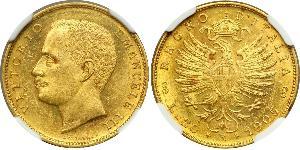 20 Lira 意大利王國 (1861-1946) 金 Vittorio Emanuele III (1869 - 1947)