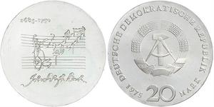 20 Mark République démocratique allemande (1949-1990) Argent 