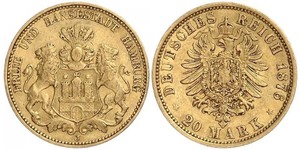 20 Mark Hamburg Gold 