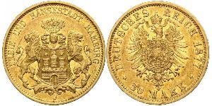 20 Mark Hamburg Gold 