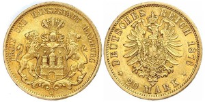20 Mark Hamburg Gold 