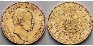 20 Mark Königreich Preußen (1701-1918) Gold 