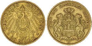 20 Mark States of Germany Or 