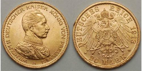 20 Mark Germania Oro 