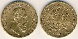20 Mark Grand Duchy of Baden (1806-1918) Oro 