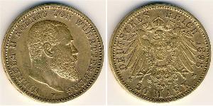 20 Mark Grand Duchy of Baden (1806-1918) Oro 