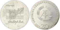 20 Mark Deutsche Demokratische Republik (1949-1990) Silber 