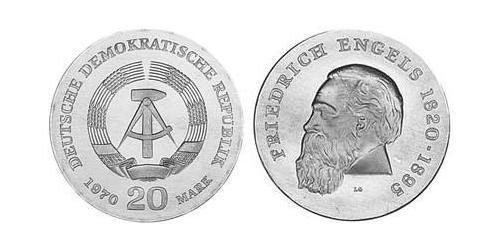 20 Mark République démocratique allemande (1949-1990)  