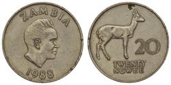 20 Ngwee Sambia (1964 - )  