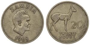 20 Ngwee Sambia (1964 - )  