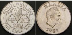 20 Ngwee Zambie (1964 - )  