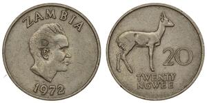 20 Ngwee Zambie (1964 - )  