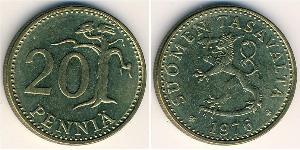 20 Penny Finland (1917 - ) Bronze/Aluminium 