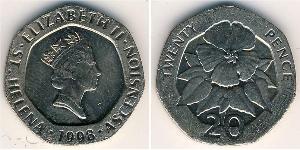 20 Penny St. Helena (1981 - ) Kupfer/Nickel 