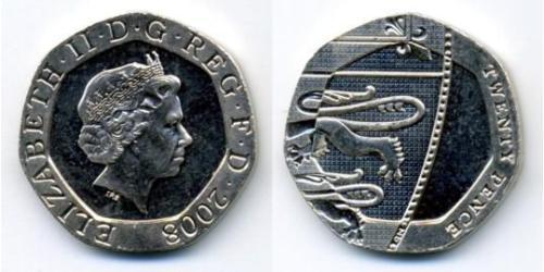 20 Penny Vereinigtes Königreich (1922-)  
