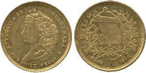 20 Peso Guatemala Gold 