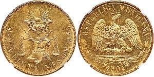 20 Peso Mexiko (1867 - ) Gold 