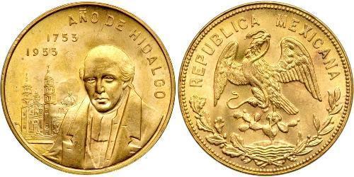 20 Peso United Mexican States (1867 - ) Gold Miguel Hidalgo