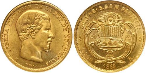 20 Peso Guatemala Or 