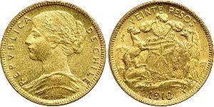 20 Peso Cile Oro 