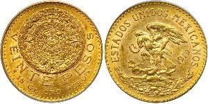 20 Peso 墨西哥 金 