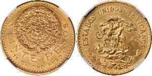 20 Peso 墨西哥 金 