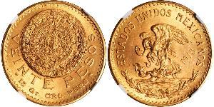 20 Peso 墨西哥 金 