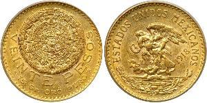 20 Peso 墨西哥 金 