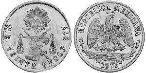 20 Peso 墨西哥 金 