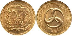 20 Peso 多明尼加 金 