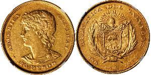 20 Peso 萨尔瓦多 金 