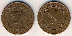 20 Pfennig Bosnia y Herzegovina  