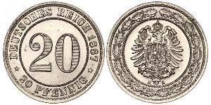 20 Pfennig Deutsches Kaiserreich (1871-1918)  