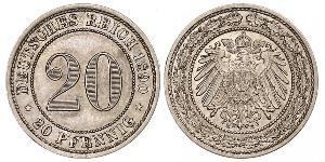 20 Pfennig Deutsches Kaiserreich (1871-1918)  
