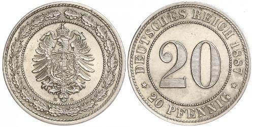 20 Pfennig Deutsches Kaiserreich (1871-1918)  