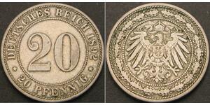20 Pfennig German Empire (1871-1918)  