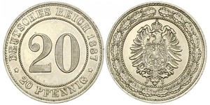 20 Pfennig German Empire (1871-1918)  