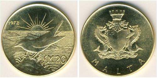 20 Pound Malta (1964 - ) Gold 