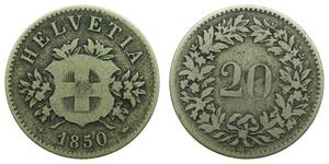 20 Rappen Svizzera  
