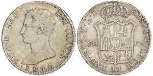 20 Real Kingdom of Spain (1808 - 1813) 銀 约瑟夫·波拿巴