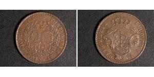 20 Reis Azores / Reino de Portugal (1139-1910) Cobre 