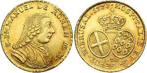 20 Scudo Order of Malta (1080 - ) Gold Emmanuel de Rohan-Polduc