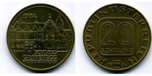20 Shilling Republic of Austria (1955 - ) Cuivre/Aluminium/Nickel 