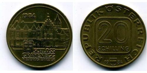20 Shilling Republic of Austria (1955 - ) Cuivre/Aluminium/Nickel 