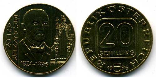 20 Shilling Republik Österreich (1955 - ) Kupfer/Aluminium/Nickel 
