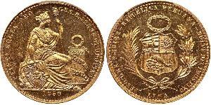 20 Sol Perú Oro 